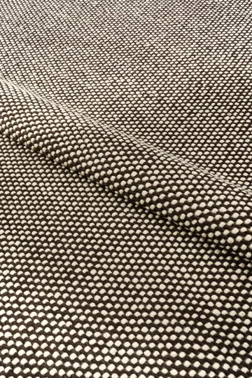 Hill ullmatta - Vit-brun, 170x240 cm - Scandi Living