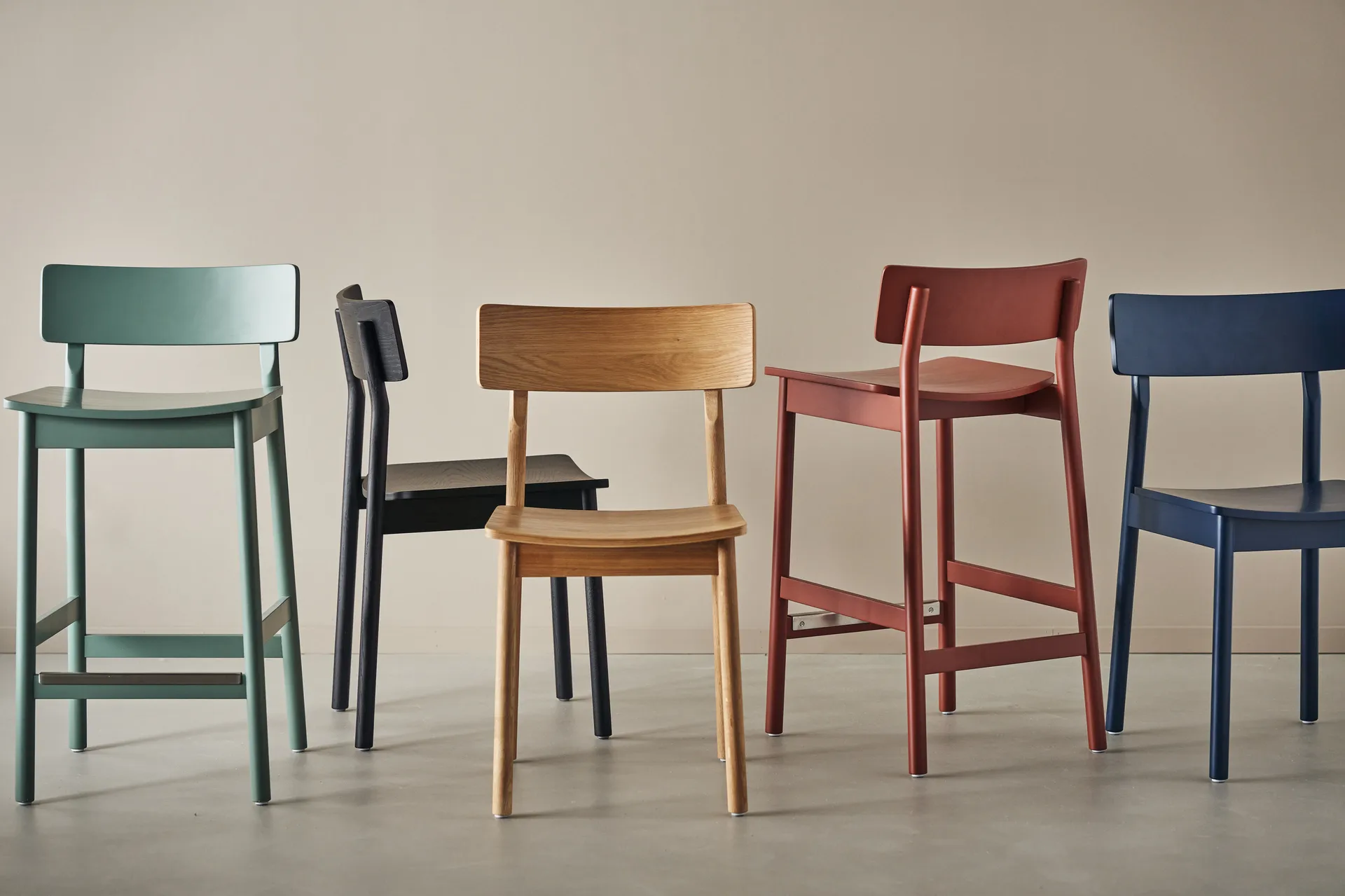 Horizon stol, Laqurered oak Scandi Living
