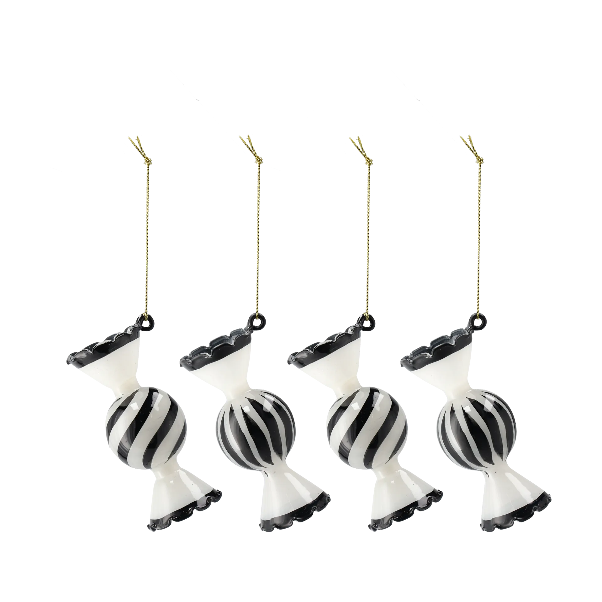 Jolly julgranskula 4-pack, Vit Scandi Living