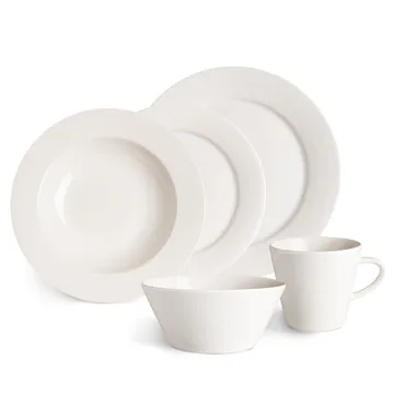 Kalk tallrik 28 cm - vit - Scandi Living