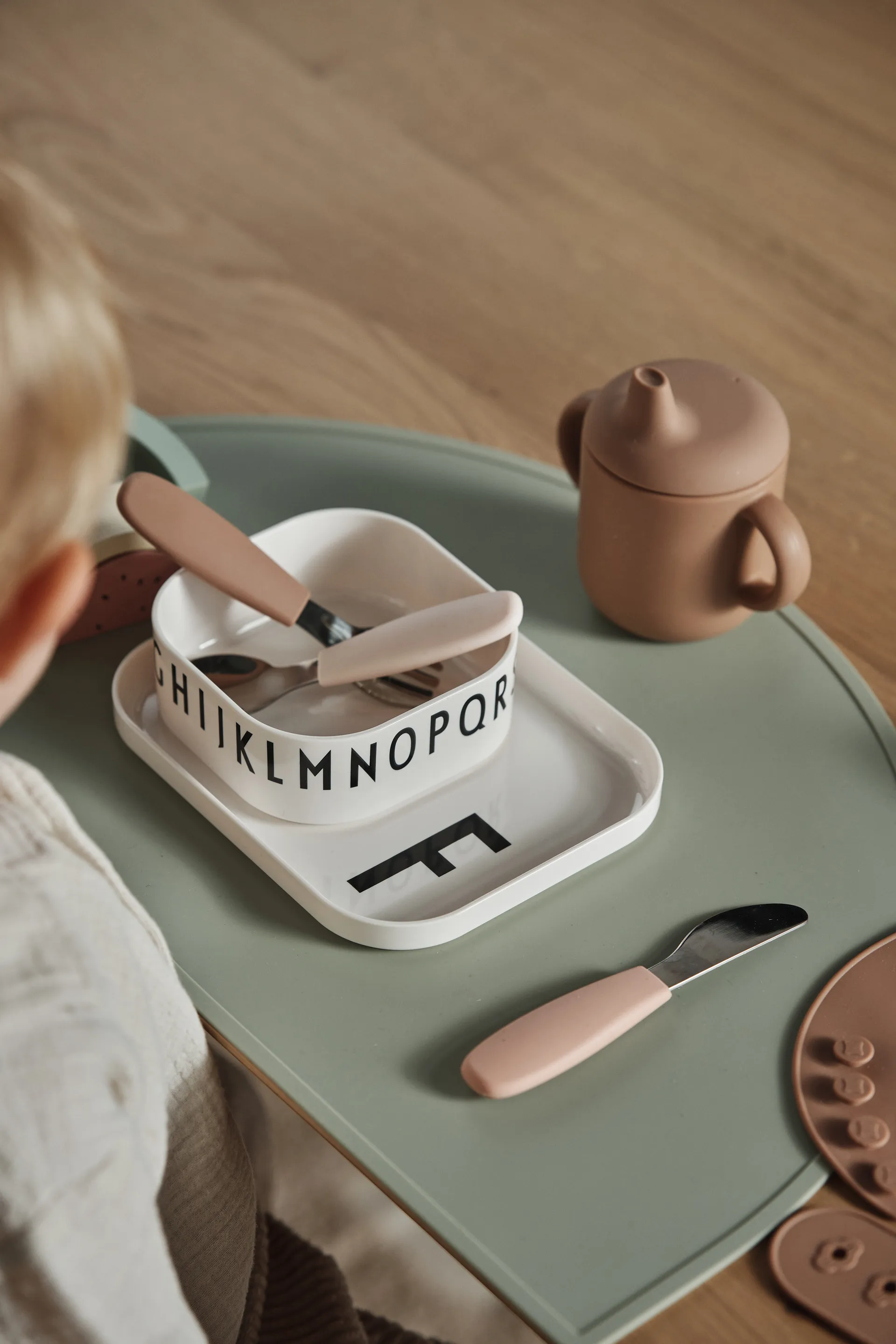 Lumi underlägg silikon, Green Scandi Living