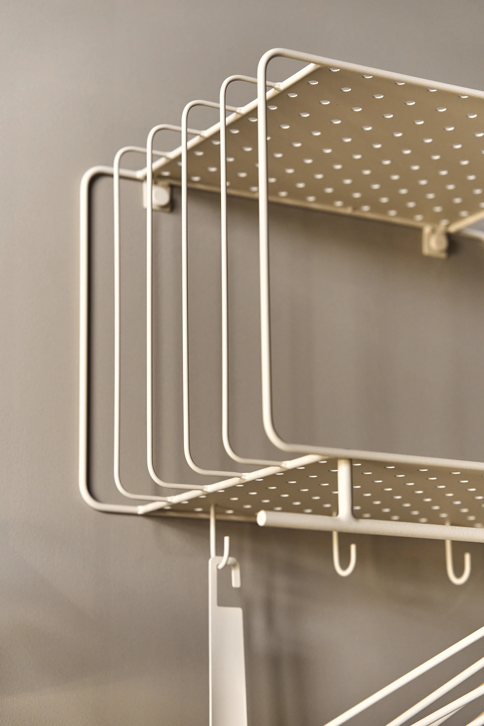 Nod hatthylla 90 cm, Beige Scandi Living