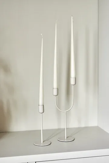 Norden ljusstake - Vit - Scandi Living