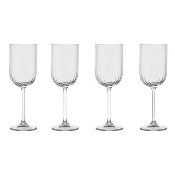 Pristine vitvinsglas 32 cl 4-pack - Klar - Scandi Living