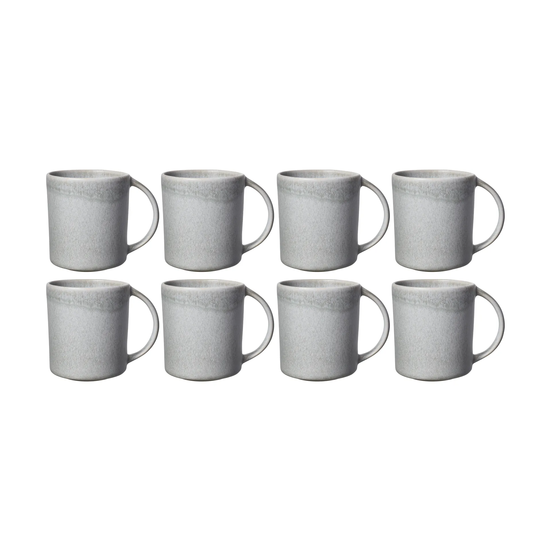 Sandsbro mugg ljusgrå, 30 cl, 8-pack Scandi Living