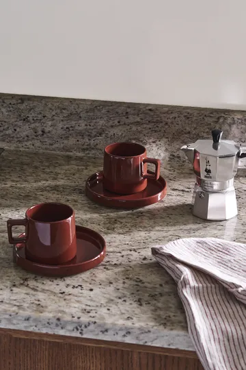 Taper mugg 30 cl - Röd - Scandi Living