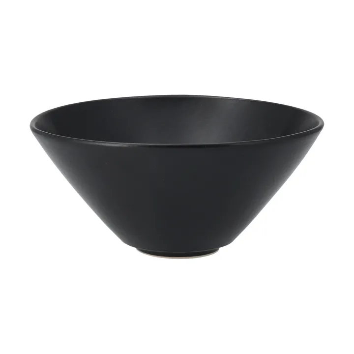 Terra ramenskål - Svart stengods, Ø20 cm - Scandi Living