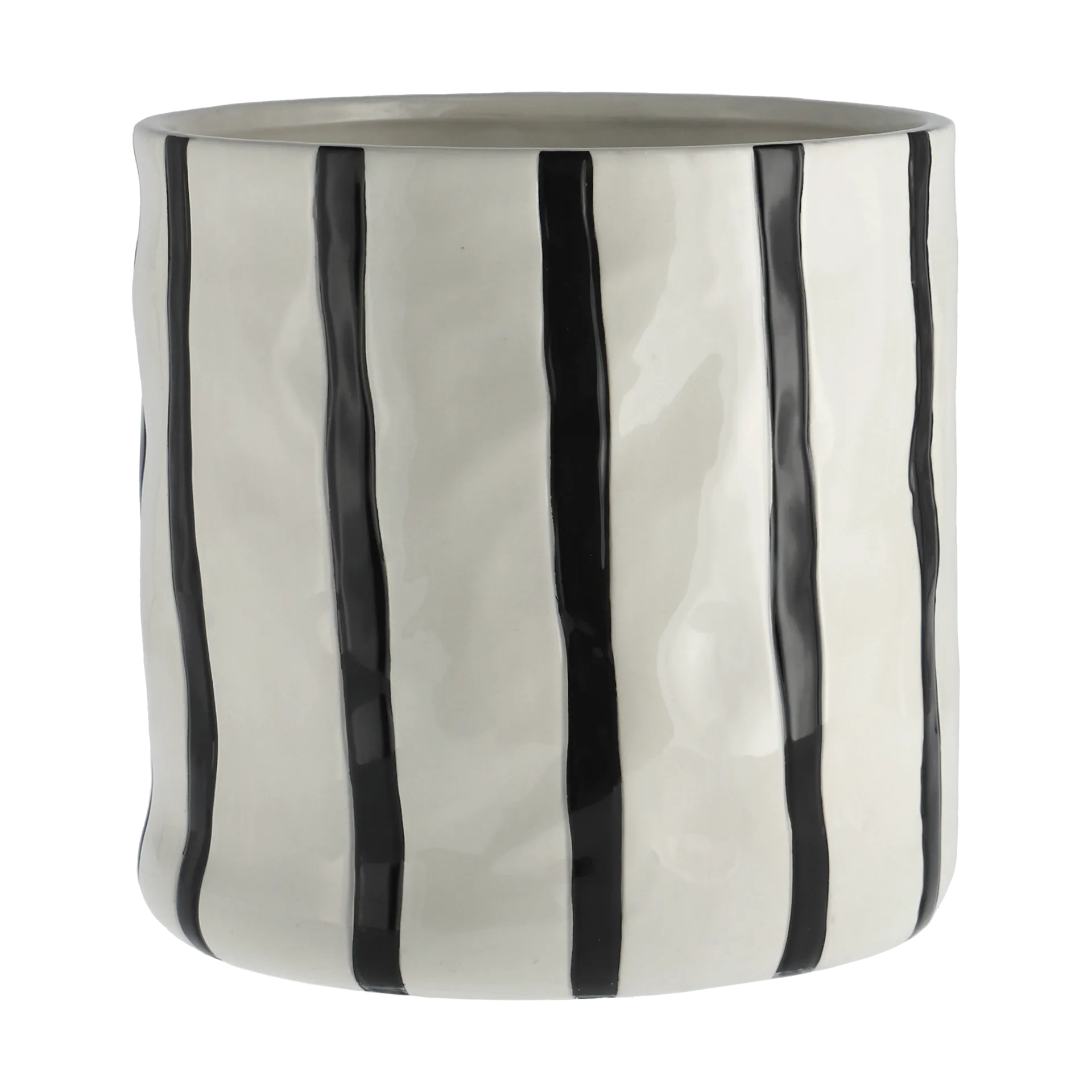 Thrive kruka Ø20 cm, Vit-svart Scandi Living
