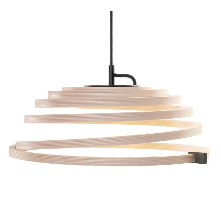 Aspiro 8000 taklampa svart sladd - Natural birch - Secto Design