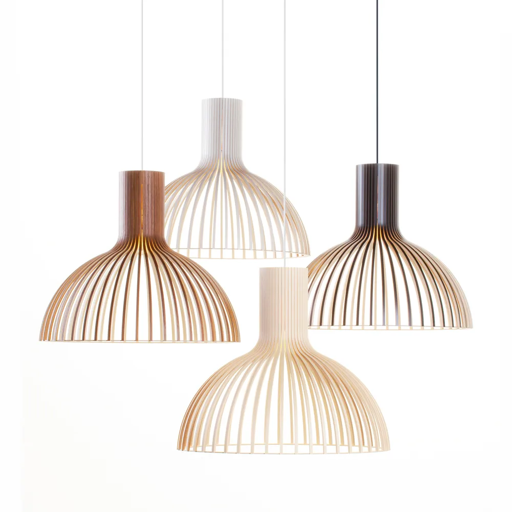 Victo 4251 pendel, vit, small Secto Design