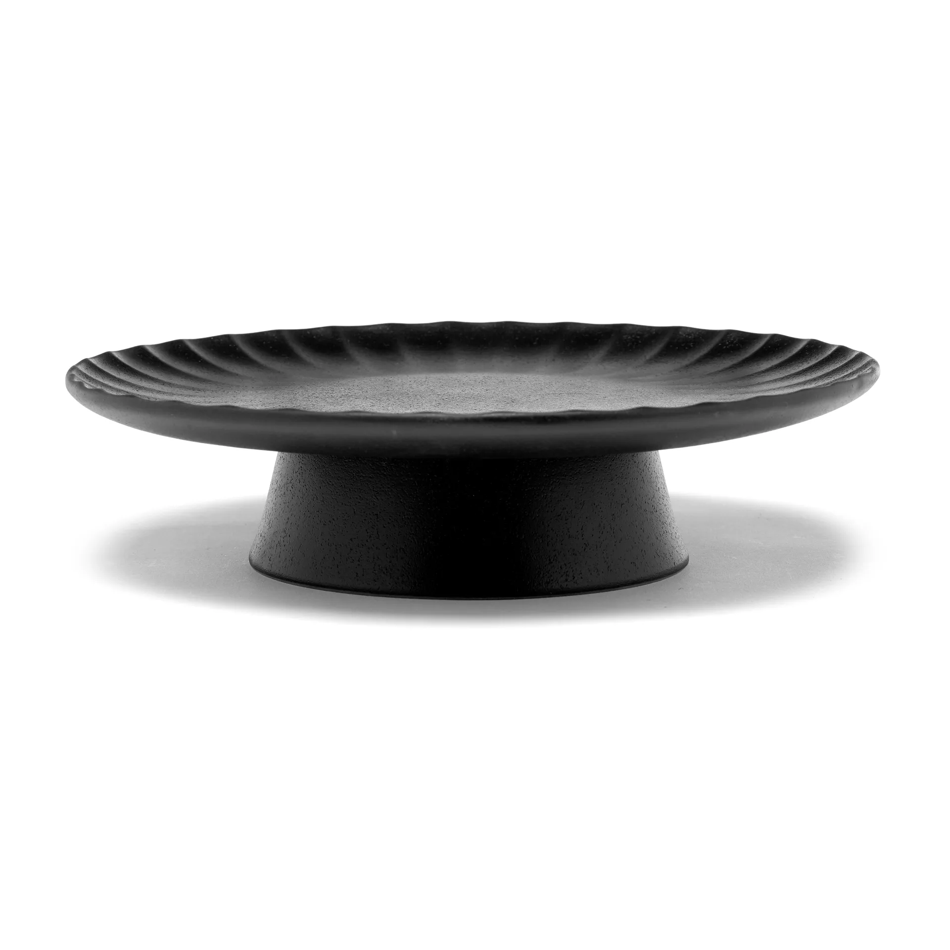Inku tårtfat L Ø24 cm, Black Serax