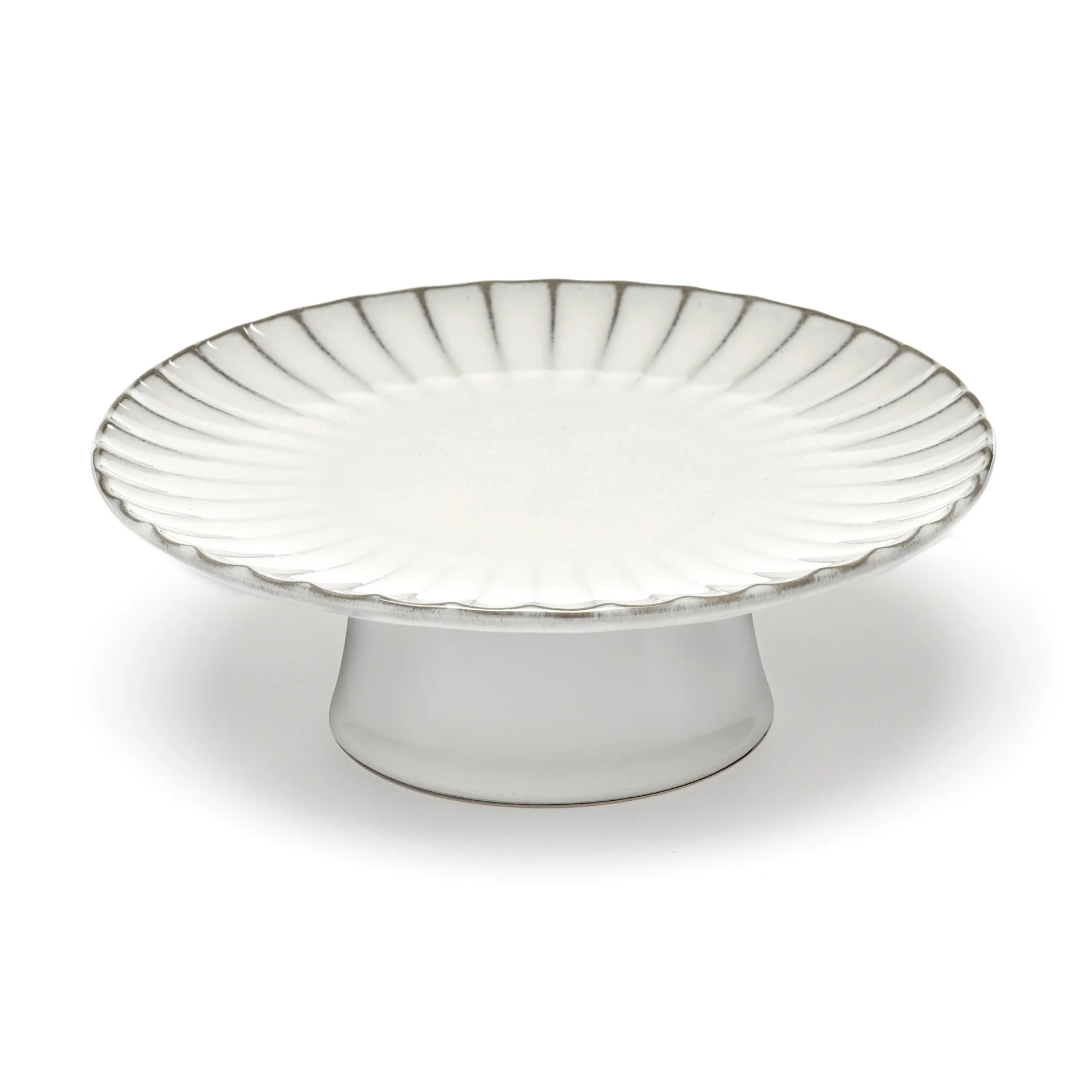 Inku tårtfat M Ø21 cm, White Serax