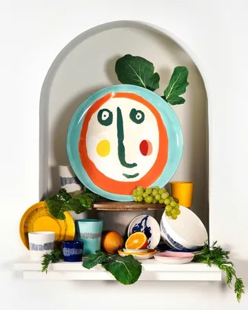 Ottolenghi Feast tallrik S Ø19 cm 2-pack - Face nr 2 - Serax