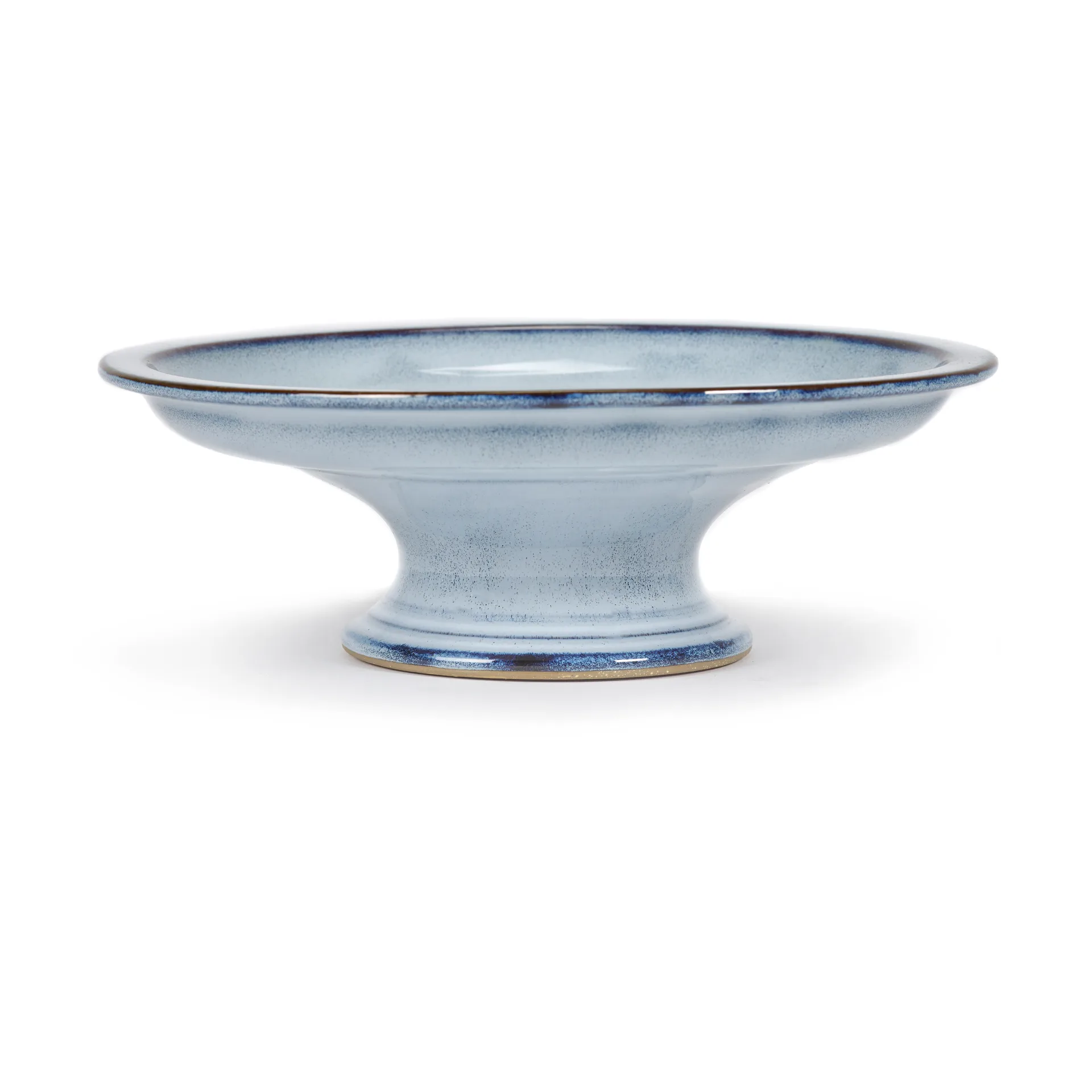 Pure tårtfat glaserad L Ø23,5 cm, Blue Serax