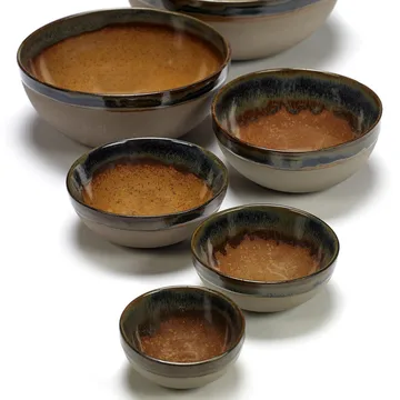 Surface salladsskål 23,5 cm - Rusty brown - Serax
