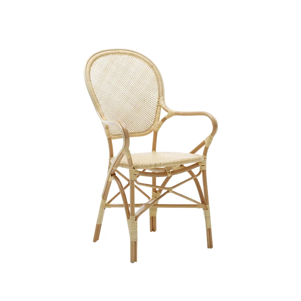 Rossini karmstol, natur Sika Design