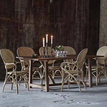 Rossini karmstol - taupe - Sika Design