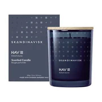 Hav doftljus med lock - 200 g - Skandinavisk