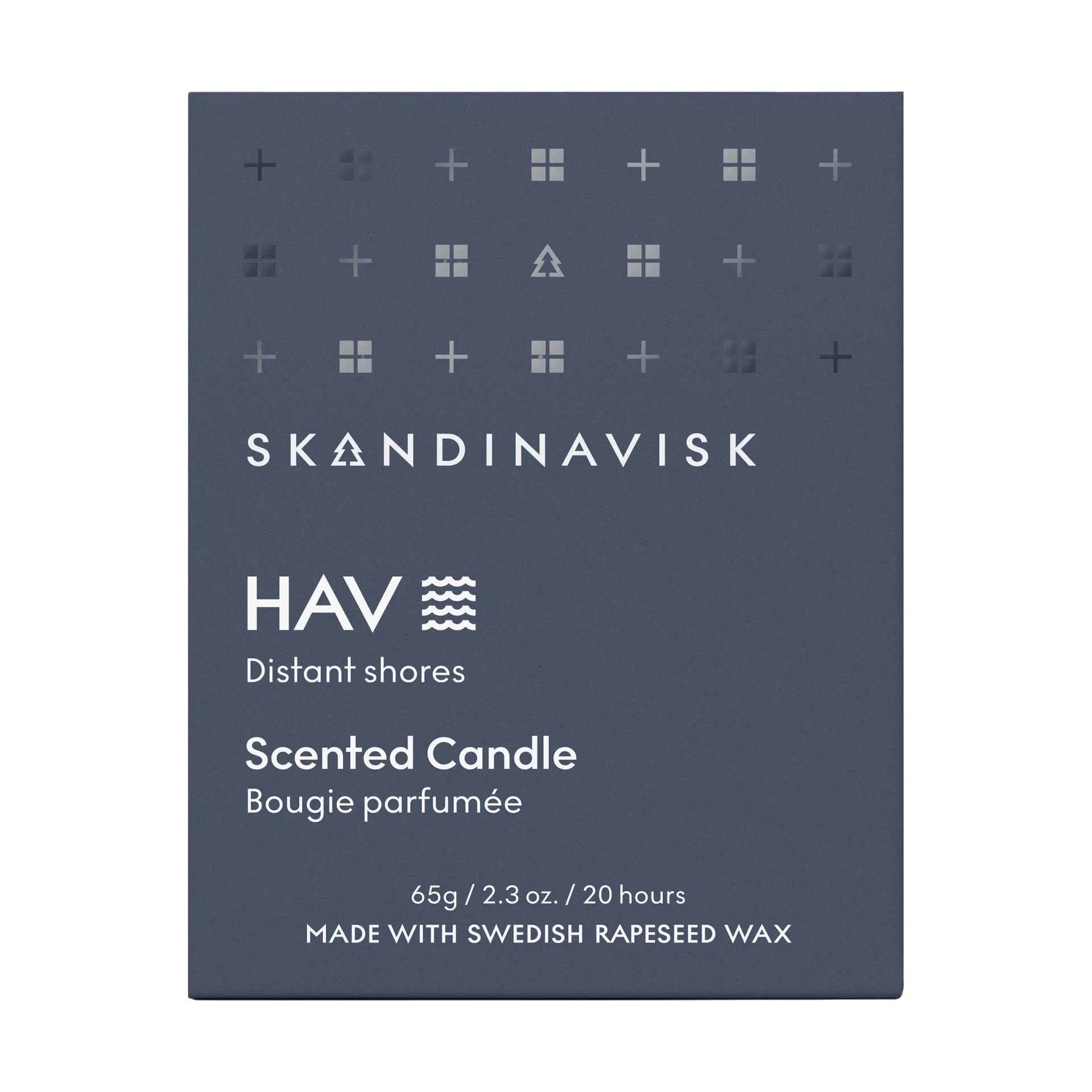 Hav doftljus med lock, 65 g Skandinavisk
