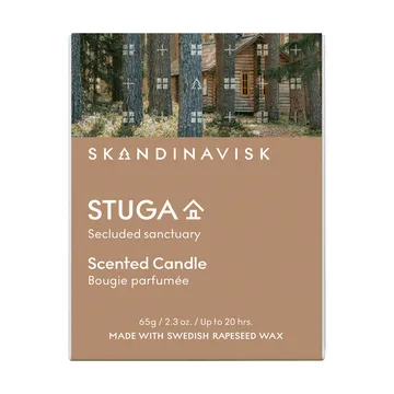 Stuga doftljus - 65 g - Skandinavisk