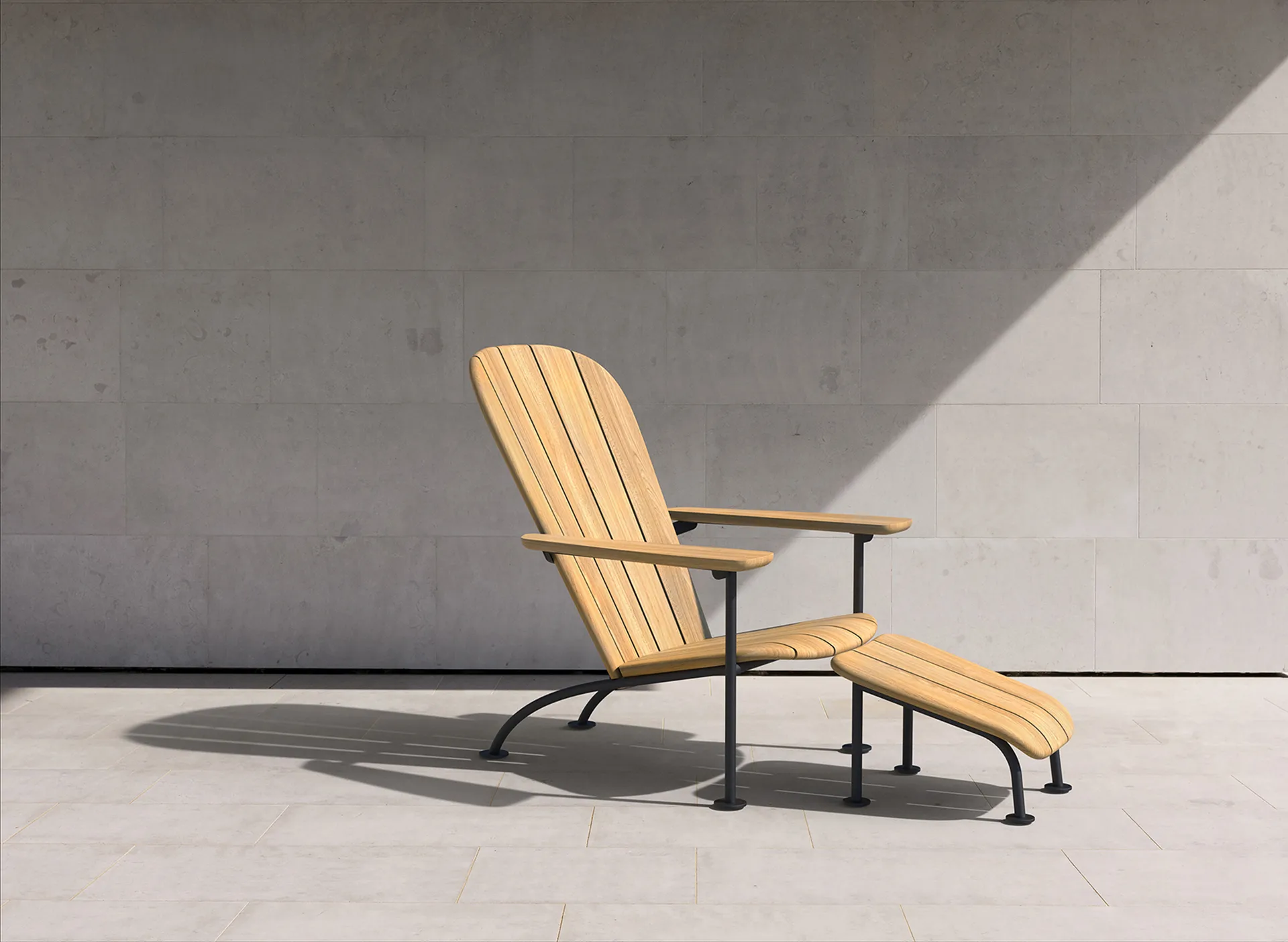 Böste loungestol, Teak Skargaarden
