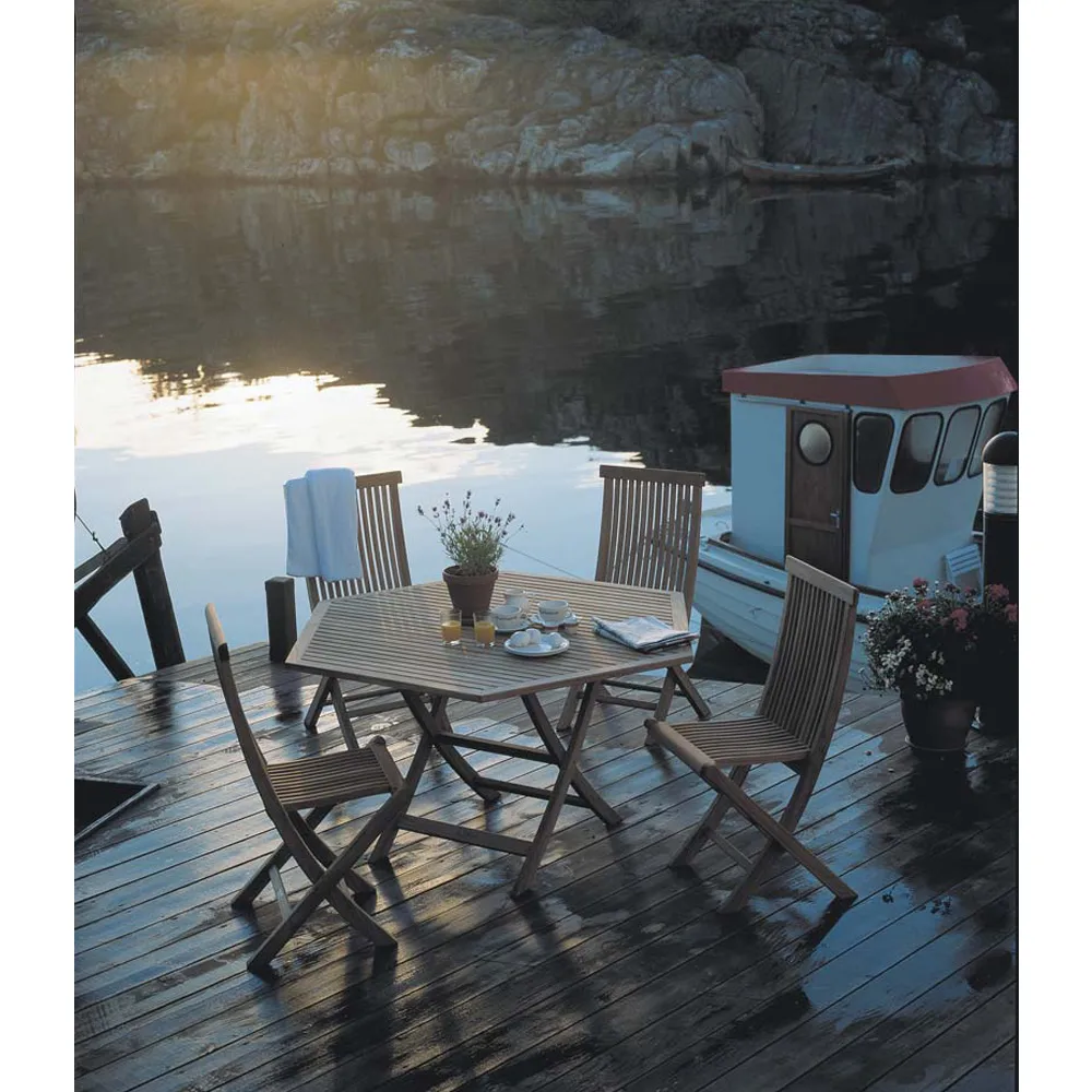 Viken bord, Teak, large Skargaarden