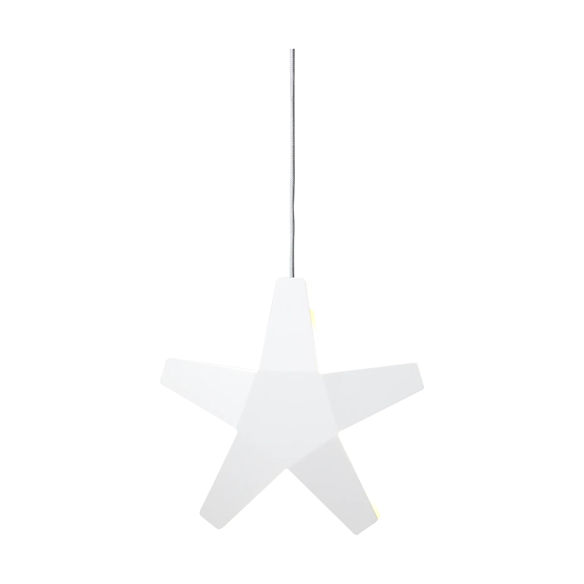 Advent Stjärna Adventsstjärna, Vit-grå sladd, 40 cm SMD Design