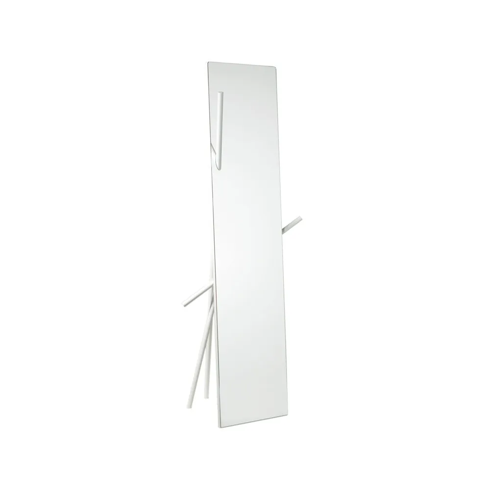 Hayman golvspegel, vit SMD Design