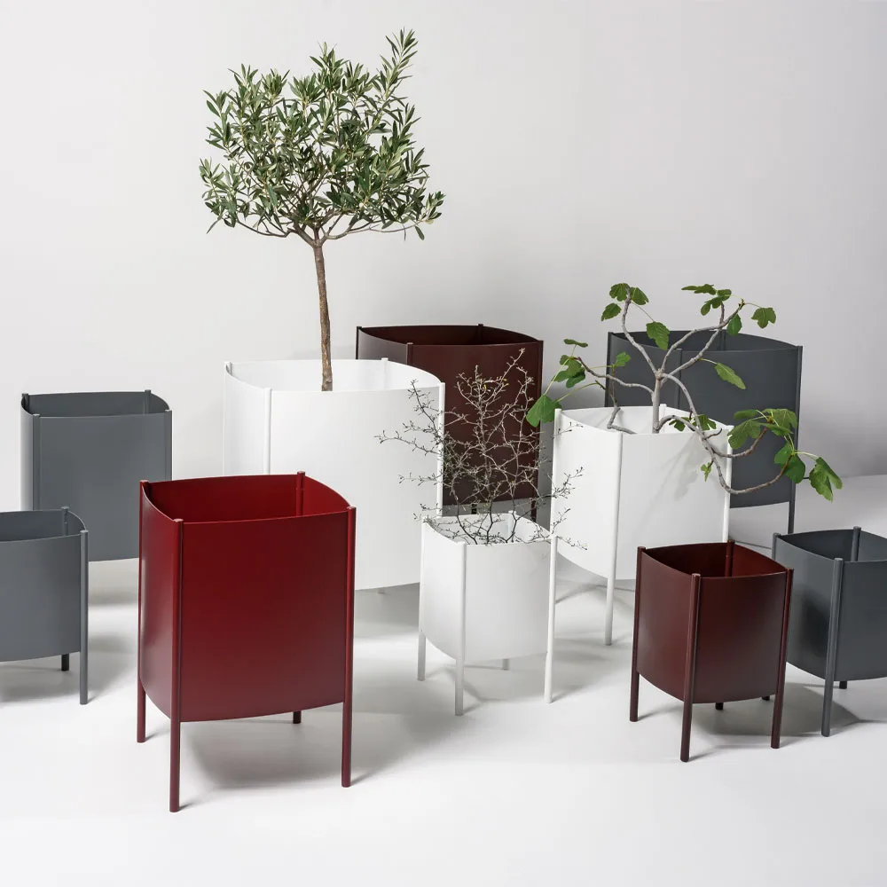 Konvex Pot kruka, Vit, liten Ø23 cm SMD Design