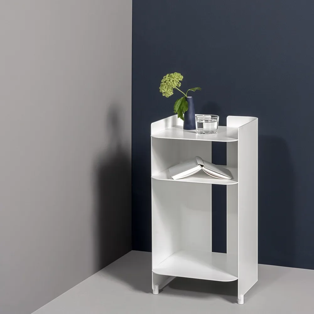 Lou sidobord, vit SMD Design