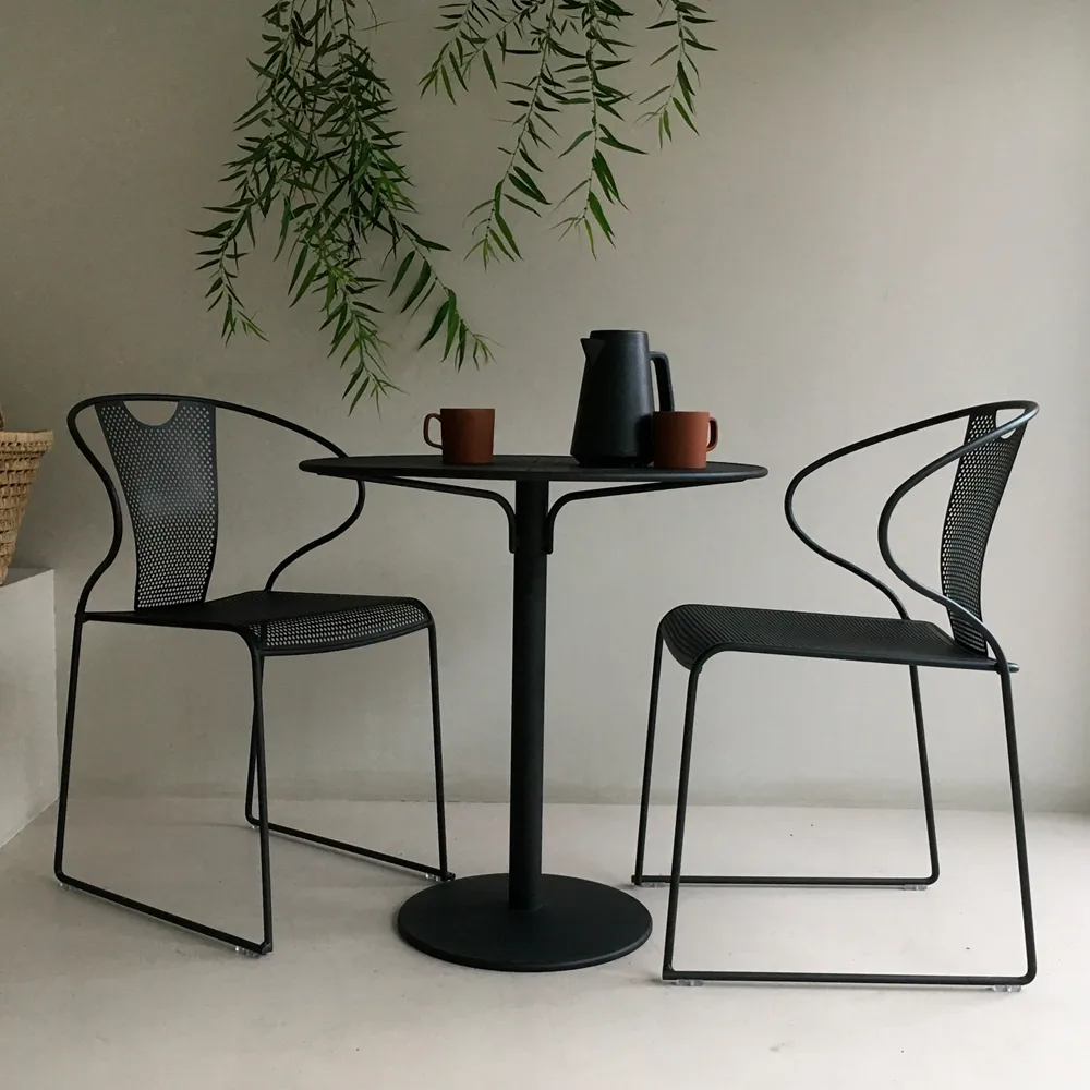 Piazza karmstol, Ljusgrå SMD Design