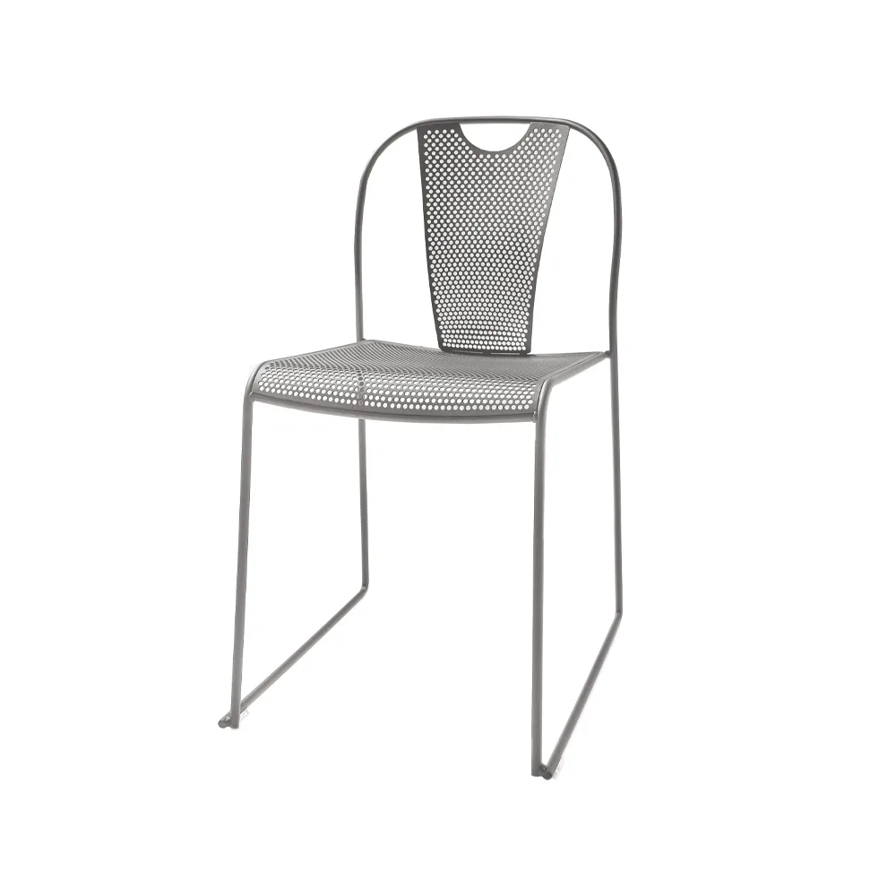Piazza stol, Ljusgrå SMD Design