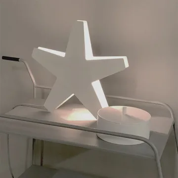 Stella 5 adventsljusstake 41 cm - Svart - SMD Design