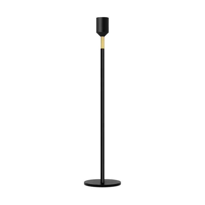 Three Stars ljusstake L 34 cm - Svart - Solstickan Design