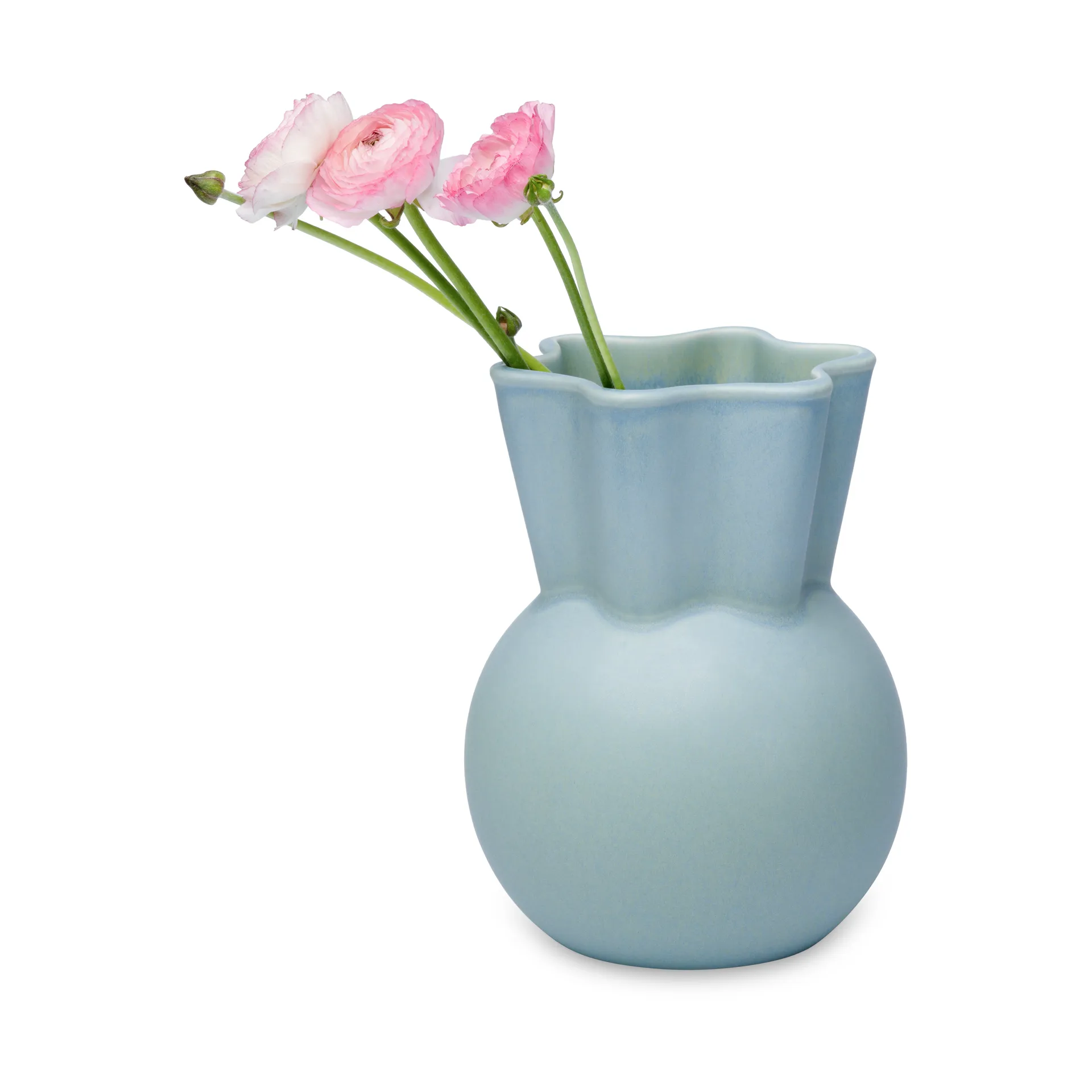 Eva Stæhr-Nielsen vas 20 cm, Ljusblå Spring Copenhagen