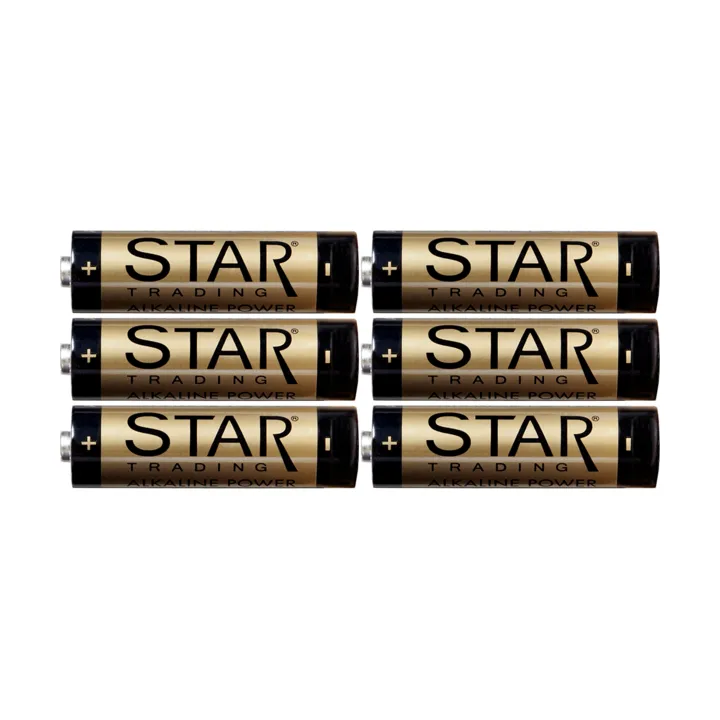 Star Trading batteri 6-pack, AA Star Trading
