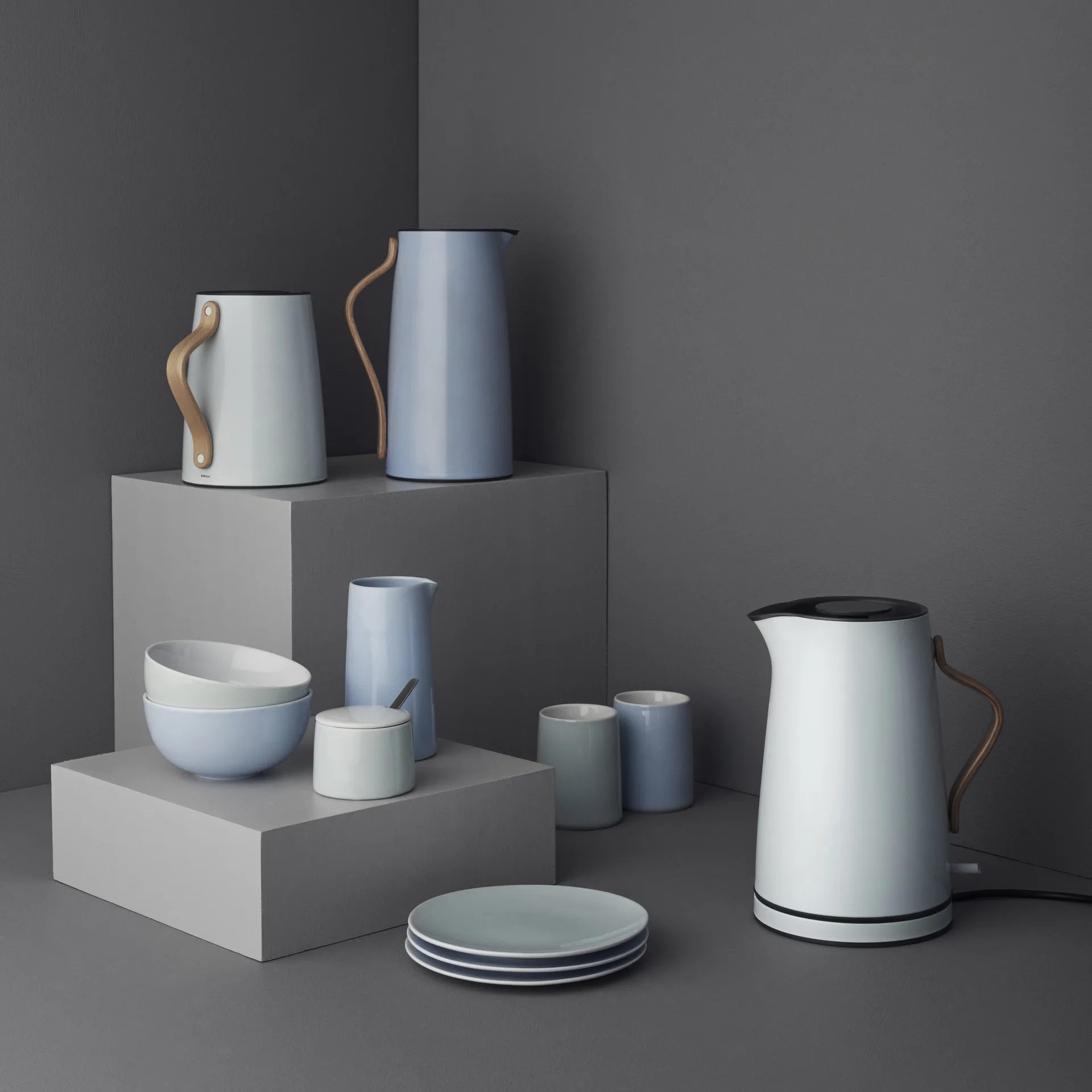 Emma skål liten 2-pack, blå Stelton