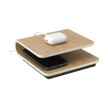 Ro trådlös laddare - Oak - Stelton