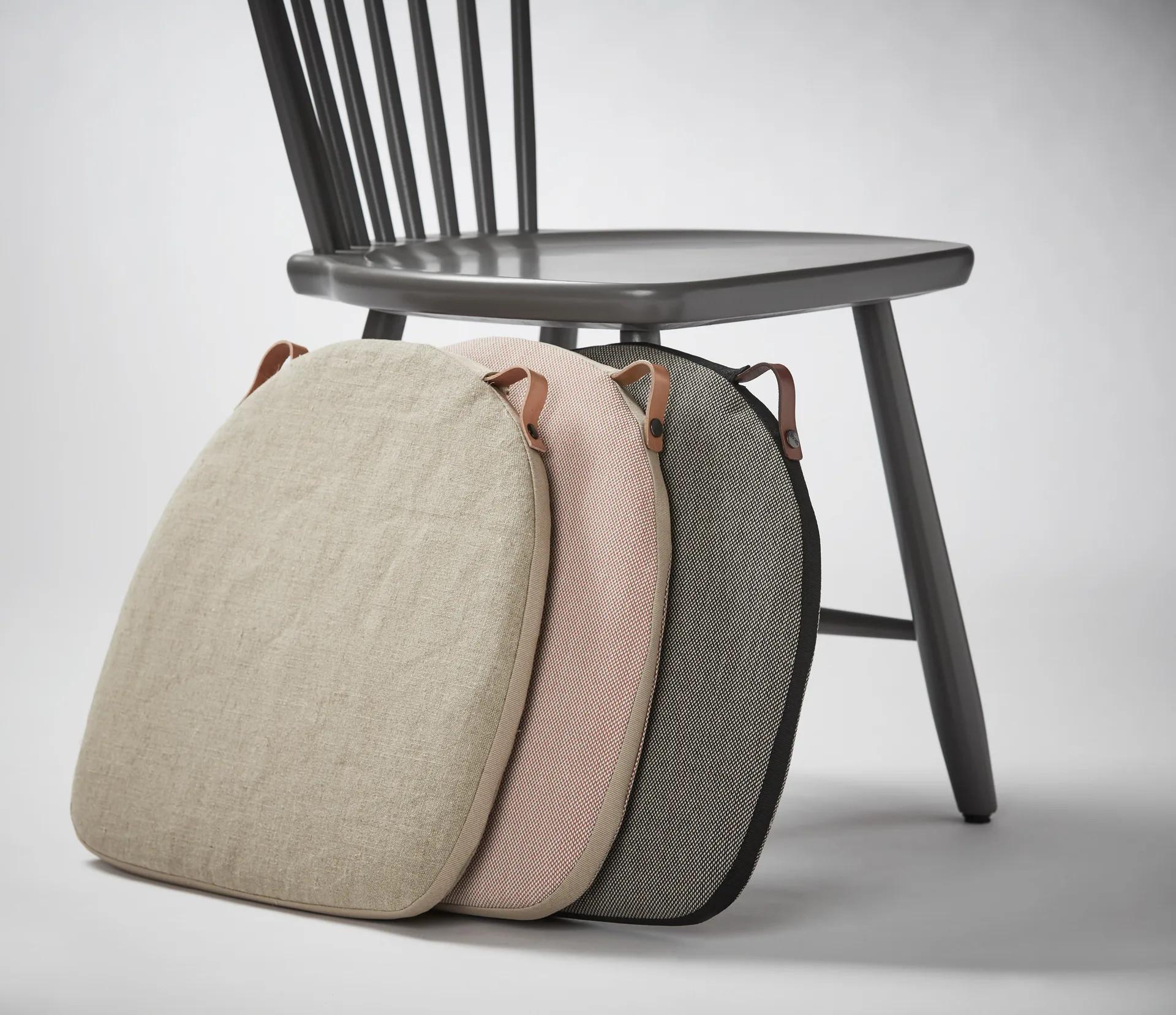 Lilla Åland stolsdyna, Brown-beige Stolab