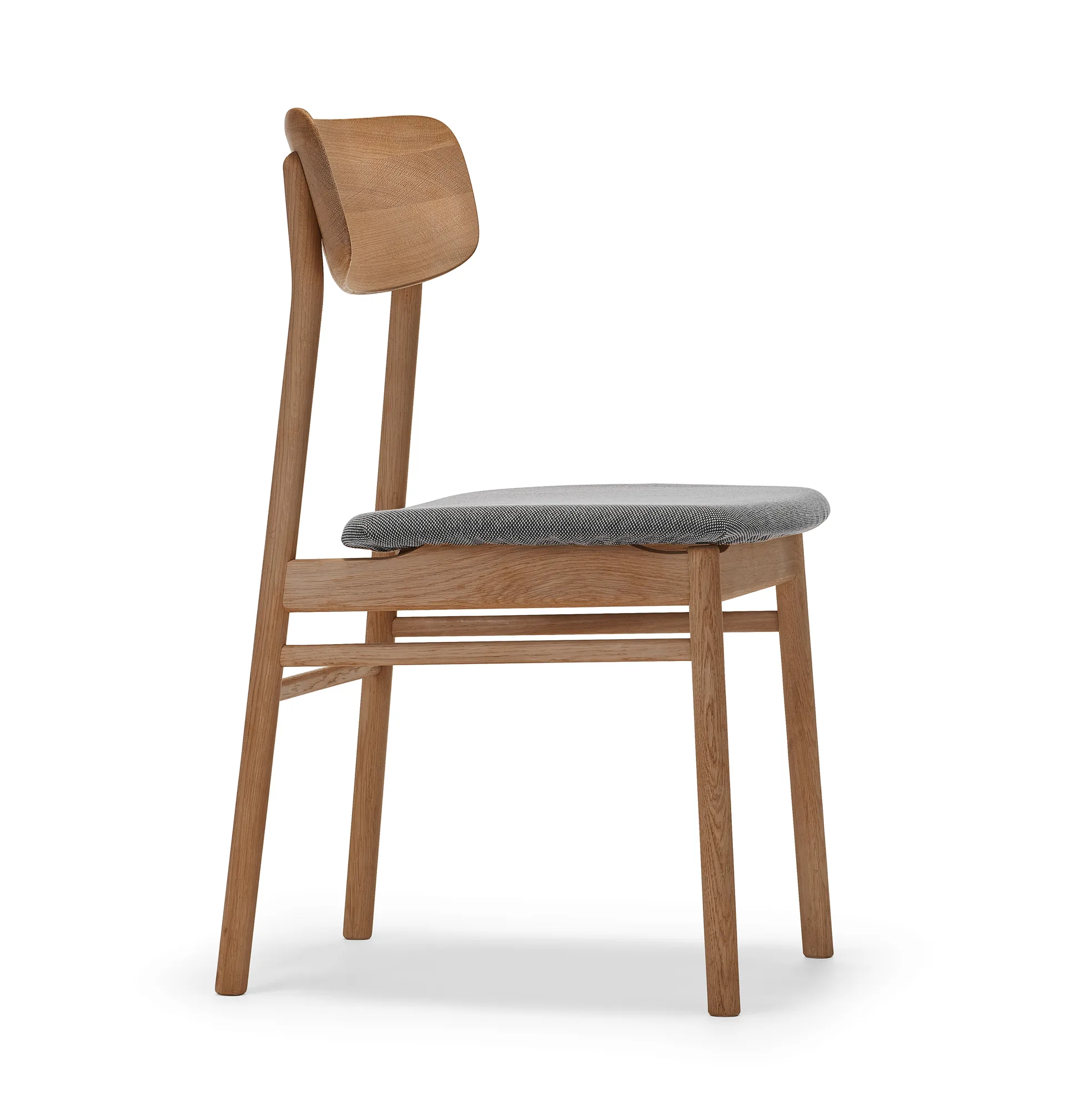 Prima Vista stol oljad ek, Tyg blues 9202 brun-beige Stolab
