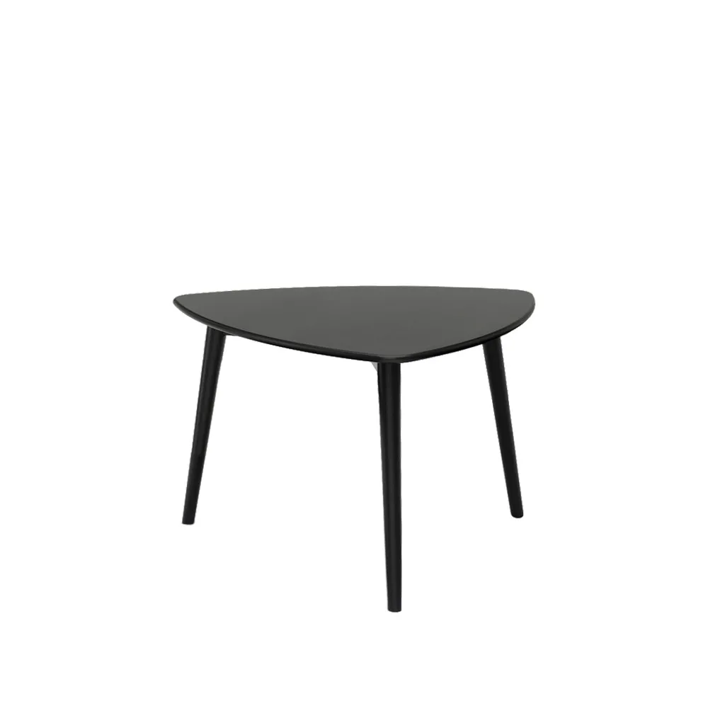 Yngve soffbord, svart 52, h.40cm Stolab