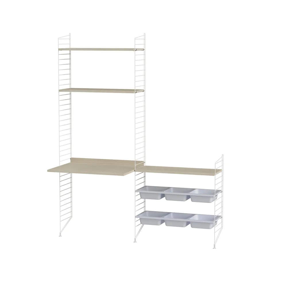 String barnrum ask & vit - Kombination E String
