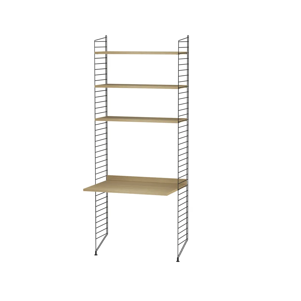 String barnrum ek & svart - Kombination C String