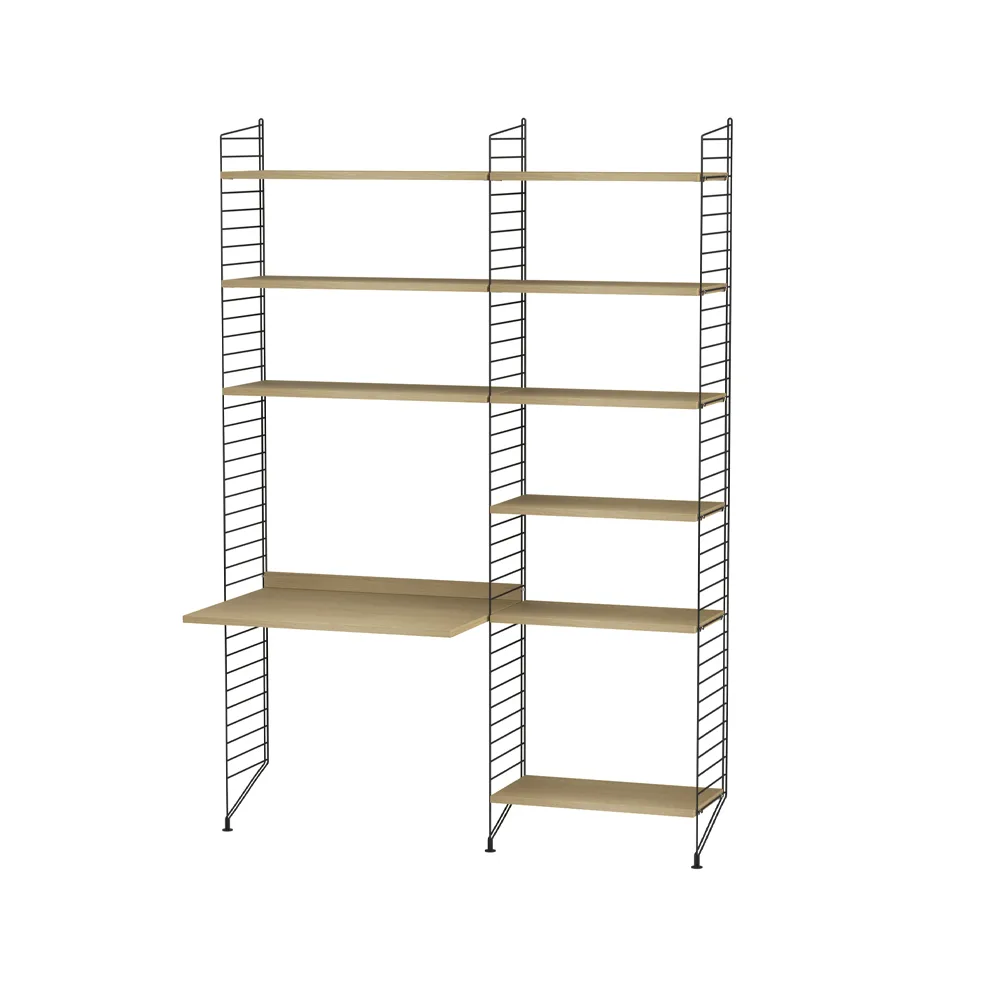 String barnrum ek & svart - Kombination D String