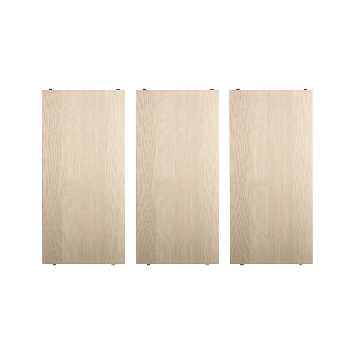 String hyllplan, ask, 58x30 cm, 3-pack String