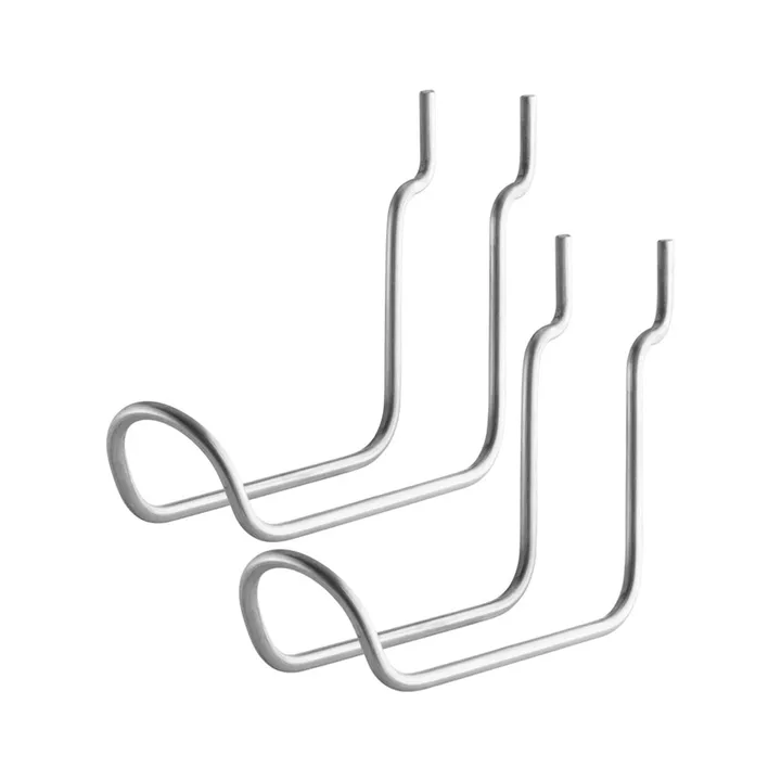 String Outdoor fristående krok - rostfritt stål, dubbel, 2-pack - String