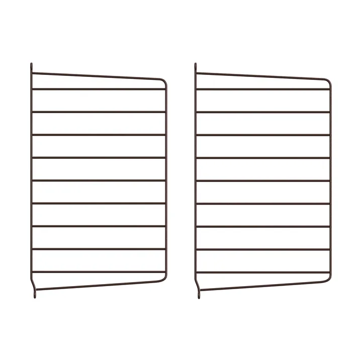 String väggavel - Mörkbrun, 50x30 cm, 2-pack - String