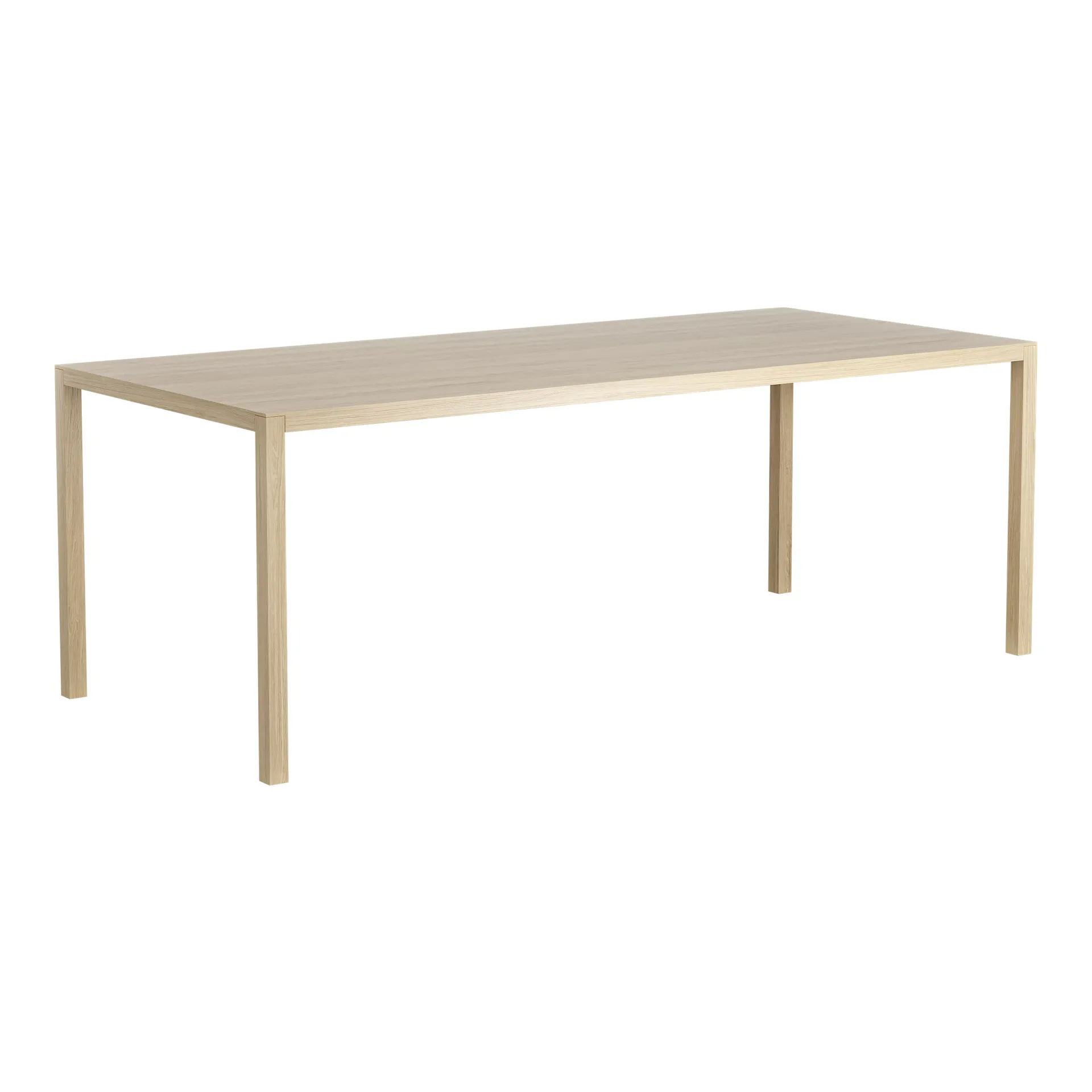 Bespoke bord 90x200 cm, Ek lackad Swedese