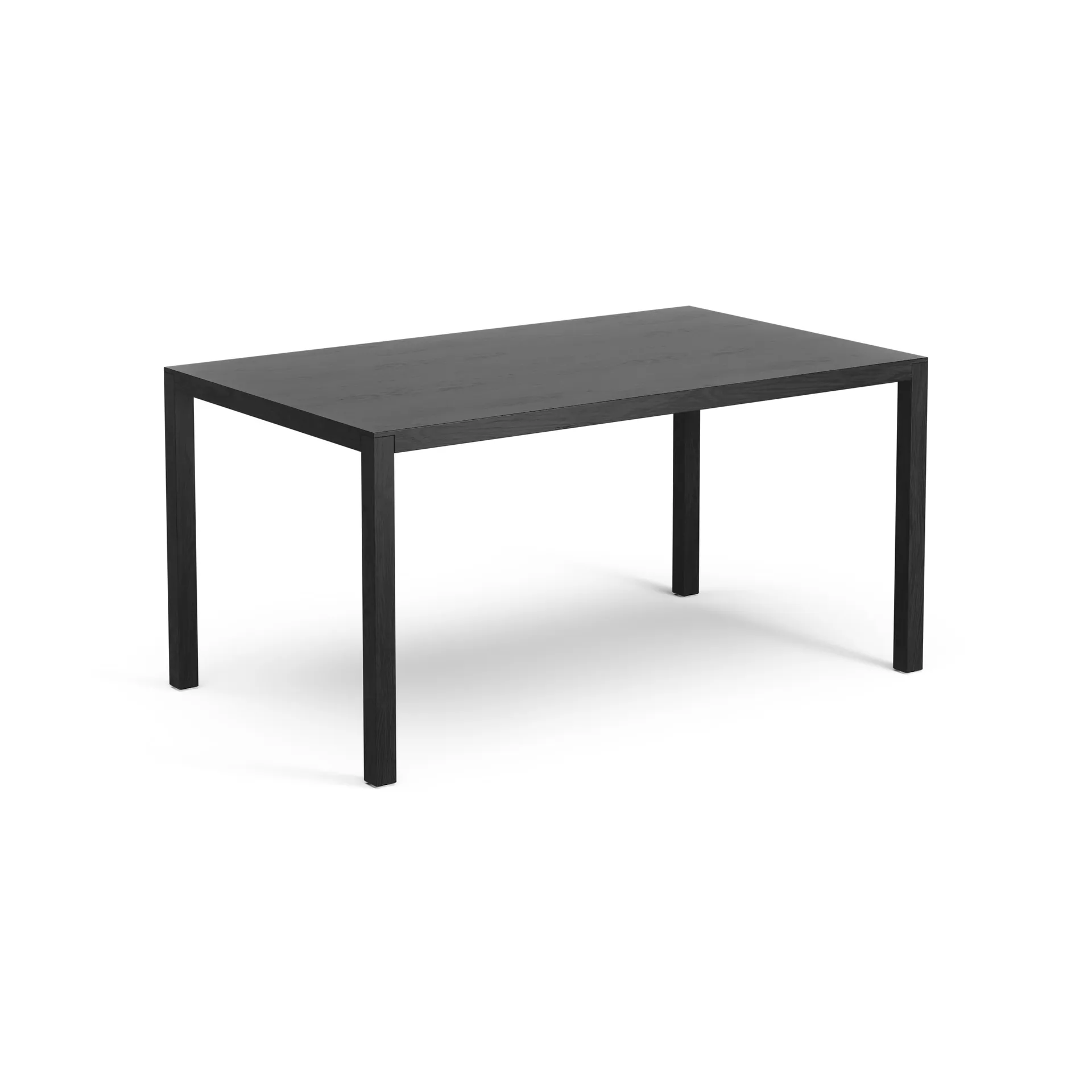 Bespoke soffbord 58x100 cm, H50 cm Ek svartbetsad Swedese