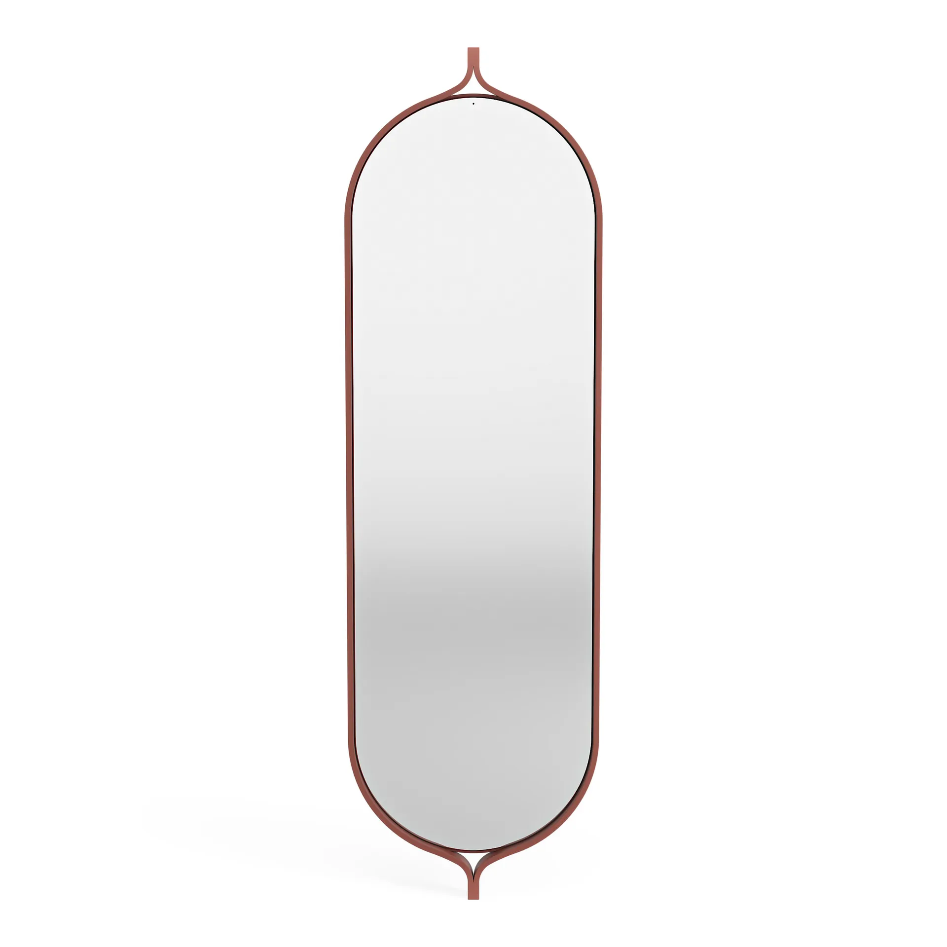 Comma Oblong spegel 135 cm, Ask röd Swedese
